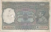 Bank Note of 100 Rupees of King George VI of India.