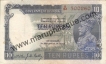 10 Rupees of King George VI of India