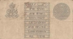 Rare One Rupee Note of King George, A C Mcwatters, correct and Split gujarati