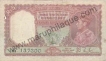 Five Rupees Bank Note of King George VI of Burma Issue of India.