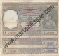 Bank Note of 100 Rupees of King George VI of  Burma Currency Board of India.