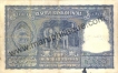 Republic India Bank Note of 100 Rupees of Bombay Mint.