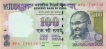 100 Rupees Bank Note of India of D. Subbarao Governor of 2012 issued.