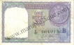 Republic India, One Rupee, 1957, L.K. Jha.