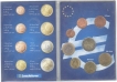 Uncirculated Copper Eight Euro Coins Set of Slovenia.