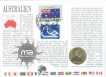 Australia. 1987. Special Cover With Coin & Stamps with Special Cancellation. Cover, Coin & Stamp on Wildlife Theme.