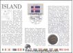 Island. 1984. Special Cover With Coin & Stamps with Special Cancellation. Cover, Coin & Stamp on Sea Theme.