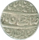 Silver One Rupee Coin of Muhammad Shah of Shahjahanabad Dar ul Khilafa Mint.