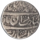 Silver One Rupee Coin of Muhammad Shah of Shahjahanabad Dar ul Khilafa Mint.