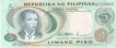 Paper Money of Philippi0ans of 5 Piso.