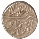 Silver One Rupee of Muhammad Shah of Shahjahanabad Dar ul Khilafa mint.