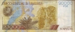 Paper money of Venezuela of 20000 Bolivares of 2001 issued. 