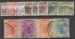 1961, Stamps of Pakistan, Set of 13 Stamps, Sc.No: 129-132. 