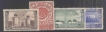 1948, Stamps of Pakistan, Set of 4 Stamps, Sc.No: 20-23.