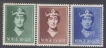 1939, Stamps of Norway, Set of 3 Stamps, Sc.no: B11, B12, B14. 