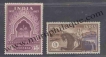 1957, Centenary of the First Struggle for freedum, Set of two stamps, MNH.