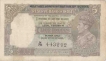 1950, 5 Rupees of King George VI, Burma issue of India.