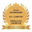 Gold Membership for Bidding in Marudhar Arts auction.