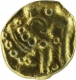 Gold Gajapati Fanam of Western Ganga Dynasty.