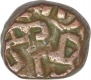 Copper Quarter Kakani Coin of Ganapati Naga of Nagas of Padmawati.