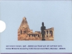 2010 Silver Proof Set Thousand Years of Thanjavur Brihadeeswarar Temple 1000 Rupees and 5 Rupees Mumbai Mint.