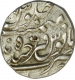 Silver One Rupee Coin of Mir Mahbub Ali Khan of Farkhanda Bunyad Haidarabad Mint of Hyderabad.