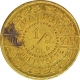 Gold Half Tola Token of Indian States.