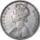 Silver One Rupee of Ganga Singh Bahadur of Bikanir with the name of Victoria Empress.