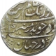 Silver Rupee of Aurangzeb Alamgir of Surat mint.