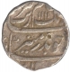 Silver Rupee of Aurangzeb Alamgir of Surat Mint.