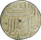 Silver One Rupee of Akbar of Ahmadabad Mint of Farwardin Month.