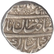 Silver One Rupee Coin of Muhammad Shah of Shahjahanabad Dar ul khilafa Mint.