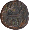 Copper Falus Coin of Firuz Shah Tughluq of Dar ul Mulk Delhi Mint of Delhi Sultanate.