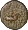 Rare Copper Drachma Coin of Soter Megas of Kushan Dynasty.