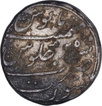 Silver One Rupee Coin of Aurangzeb of Surat Mint.