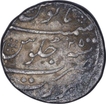 Silver One Rupee Coin of Aurangzeb of Surat Mint.