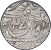 Silver One  Rupee Coin of Aurangzeb of Akbarnagar Mint.