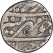 Silver One Rupee Coin of Aurangzeb of Akbarnagar Mint.