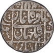 Silver One Rupee Coin of Shahjahan of Surat Mint.