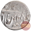 Silver One Rupee Coin of Muhammad Shah of Muhammadabad Banaras Mint.