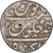 Silver One Rupee Coin of Aurangzeb of Golkonda Mint.