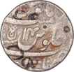 Silver One Rupee Coin of Aurangzeb of Multan Mint.