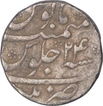 Silver One Rupee Coin of Aurangzeb of Patna Mint.