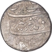 Silver One Rupee Coin of Aurangzeb of Bijapur Dar uz zafar Mint.