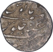 Silver One Rupee Coin of Aurangzeb of Burhanpur Mint.