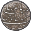 Silver One Rupee Coin of Aurangzeb of Tatta Mint.