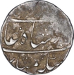 Silver One Rupee Coin of Muhammad Shah of Gwalior Mint.