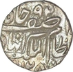 Silver Rupee Coin of Afzal-ad-Daula of  Farkhanda Bunyad Haidarabad Mint of Hyderabad State.