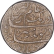 Silver One Rupee Coin of Aurangzeb of Surat Mint.