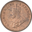 Bronze One Twelfth Anna Coin of King George V Calcutta Mint of 1933.